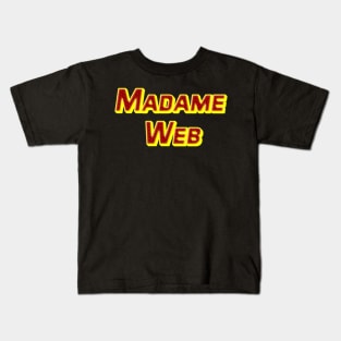 Madame Web Logo Kids T-Shirt